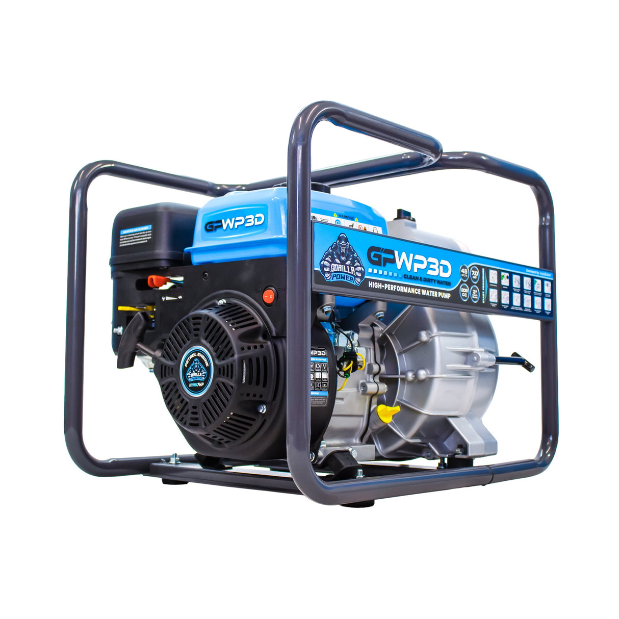 Gorilla Power GPWP3D 3" Dirty / Clean Trash Water Pump