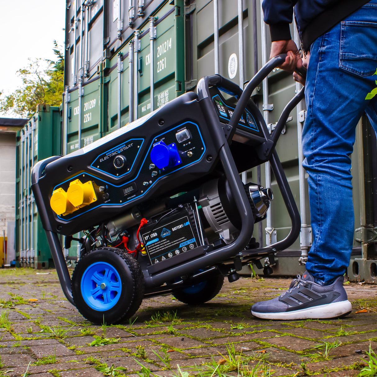 Gorilla Power 5500W Dual-Fuel Generator with Electric Start - GP5500E-DF  – Reliable & Fuel Efficient