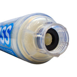 Spotless Inline Water Filter. Colour Changing DI-Resin - New Improved Formula