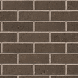 Dark brown rustic brick with a textured surface, 65mm size.