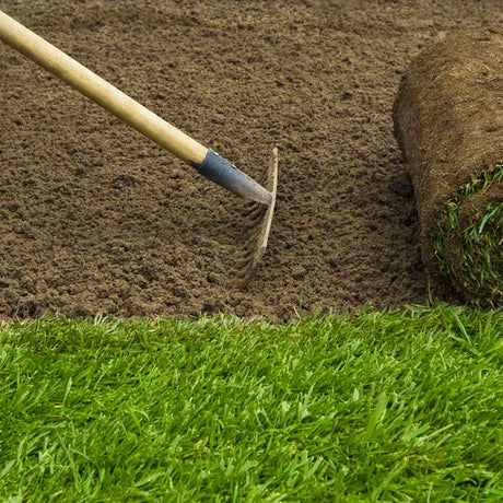 Lawnmix Welsh Topsoil for lush lawns