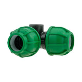 IBC 2” S60X6 Cap with MDPE Elbow Tee 25mm