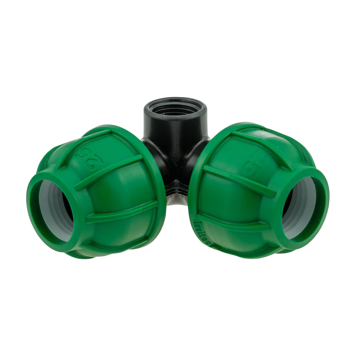 IBC 2” S60X6 Cap with MDPE Elbow Tee 25mm