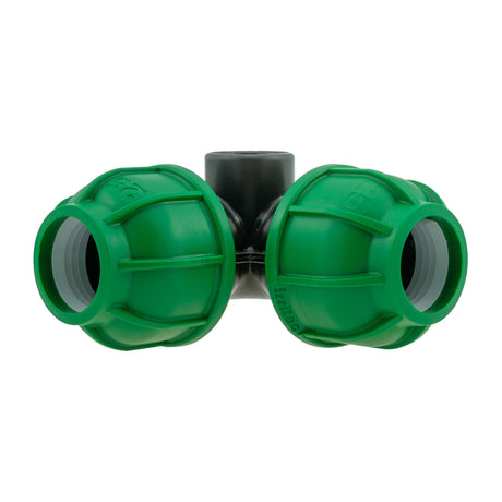 IBC 2” S60X6 Cap with MDPE Elbow Tee 25mm