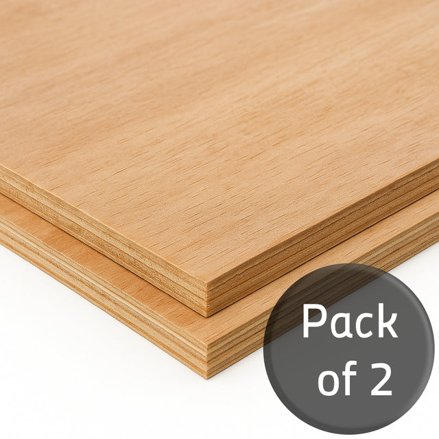 6mm Marine Plywood Complies With BS1088 - Pack of 2