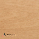Marine Plywood surface with 'Arranwood' branding