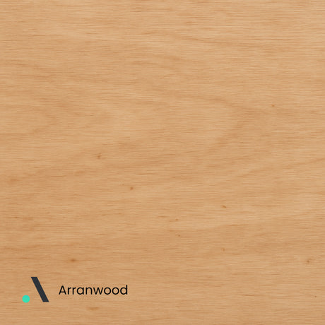 Marine Plywood surface with 'Arranwood' branding