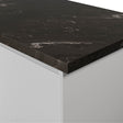 Formica Originals PP5015 Black Painted Marble Laminate Kitchen Worktops - Satin NDF Finish