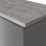Formica Originals PP6275 Brushed Concrete Laminate Kitchen Worktops - Matte 58 Finish