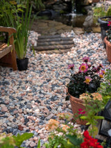 20-50mm Polar Pink Marble Pebbles