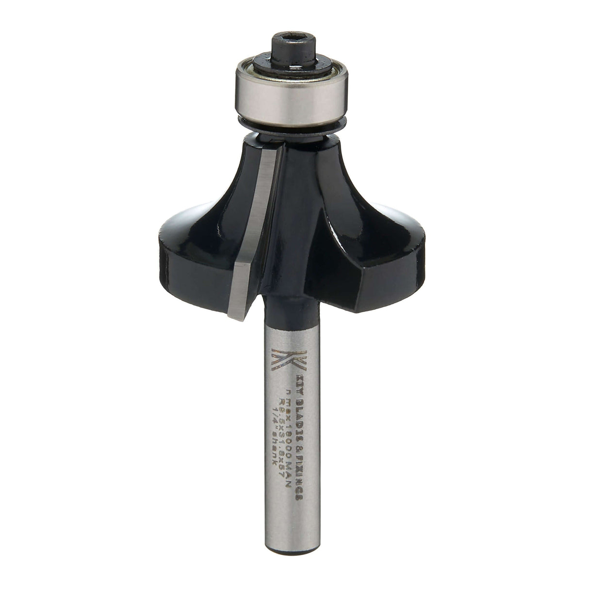 1/4" Rounding Over Router Cutter 9.5mm Radius - R11