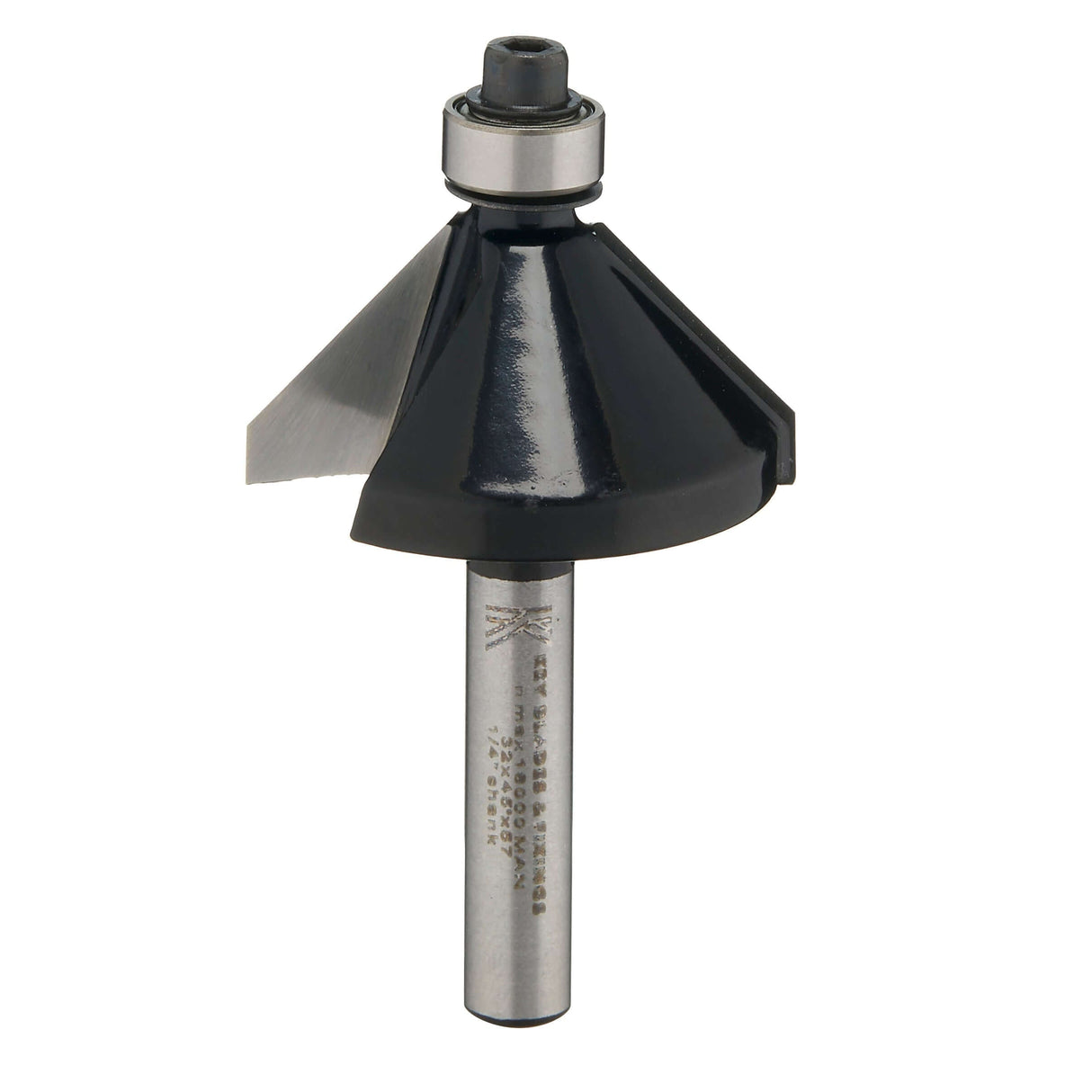 1/4" Chamfer Bearing Router Cutter 32mm - R14