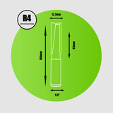 Straight Router Cutter 1/2" x 12.7mm x 63mm - R4