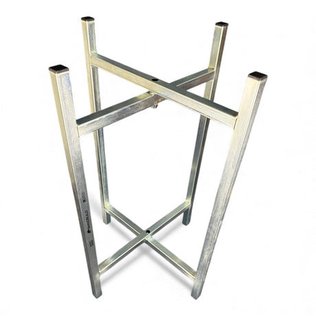 750mm high Mortar / Spot Board Stand - without feet Silver