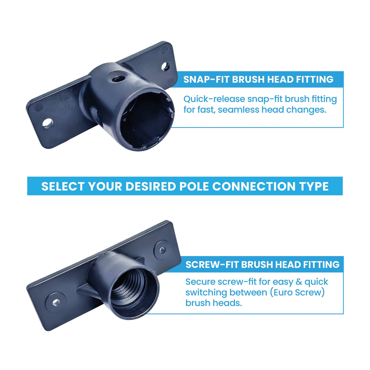 Aquaspray 36cm Inner Boars Hair/Outer DuPont Bristles Brush Head