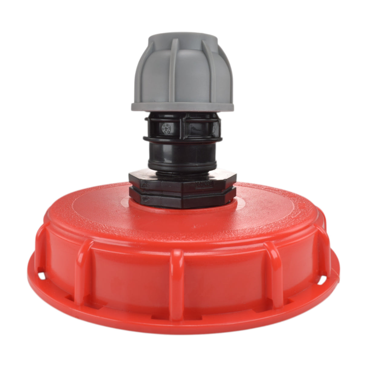 IBC 6-inch Cap Kit with 20mm MDPE Straight