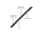 T144D Jigsaw Blades 5 Pack - 1144