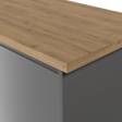 Formica Originals PP5854 Tawny Oak Laminate Kitchen Worktop - Lumber Finish