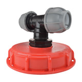 IBC 6-inch Cap Kit with 32mm MDPE Tee