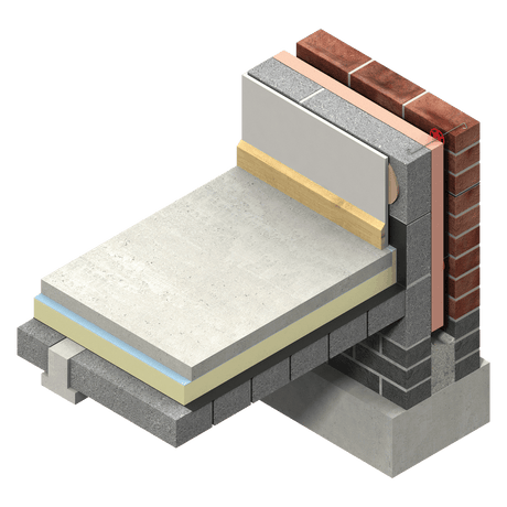 Kingspan Thermafloor TF70 PIR Floor Insulation Board (1200mm x 2400mm)