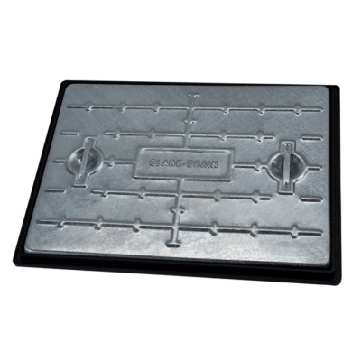 Galvanised Manhole Cover 600 x 450mm 25T