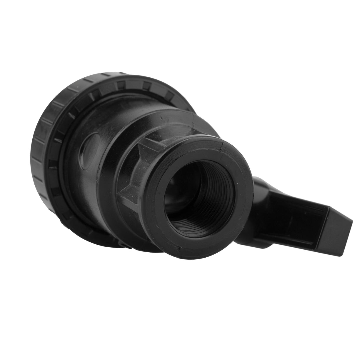 ¾” BSP Water Butt Fitting with Full Flow PP Valve and 20mm MDPE Fitting