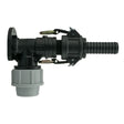 Wall Flange Kit 32mm MDPE + 3/4" Camlock Type B+E