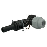 Wall Flange Kit 32mm MDPE + 3/4" Camlock Type B+E