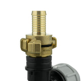 Wall Flange Kit 25mm MDPE + 19mm Barbed Geka Set