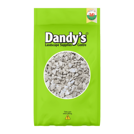 White Grey Limestone Gravel Chippings