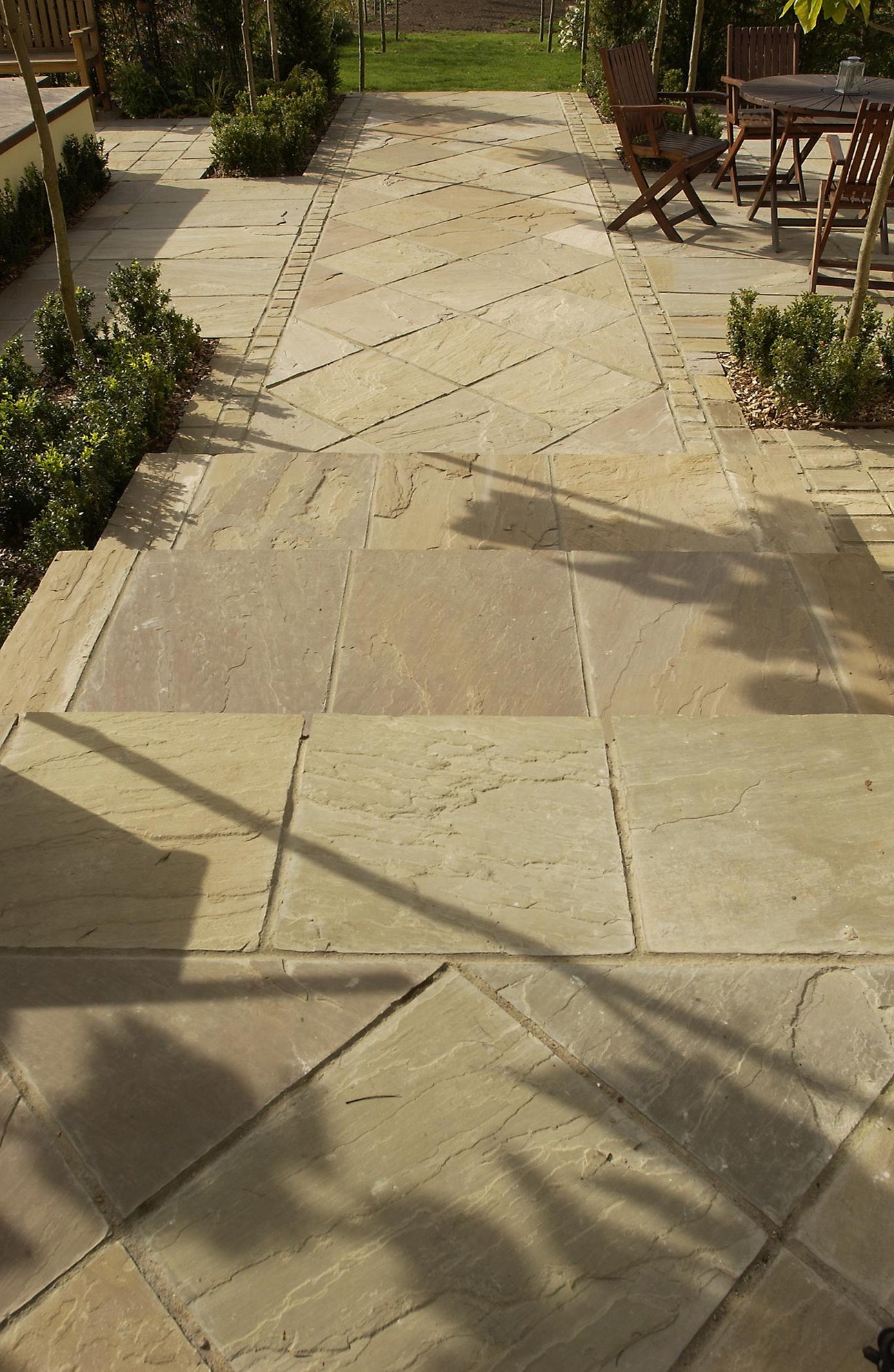 Arley Raj sandstone Natural Stone Paving Project Pack 15.25m2