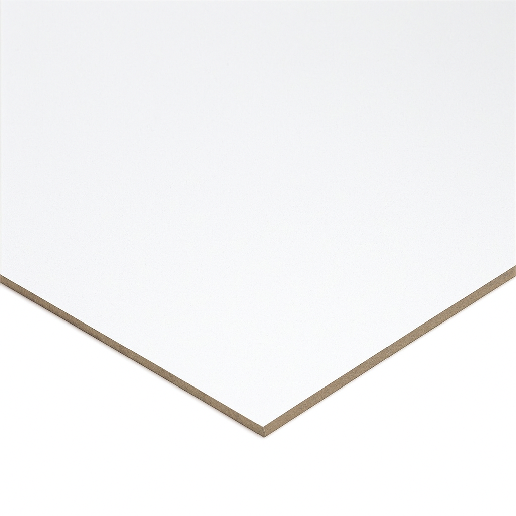White MDF Board 3mm Thickness Pack of 2 Panels