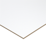 White MDF Board 3mm Thickness Pack of 2 Panels