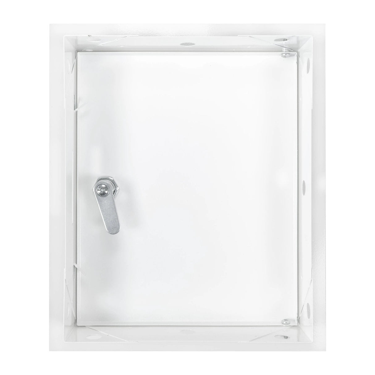Access Panel Door Metal With Lock, White 150mm x 200mm by Akor