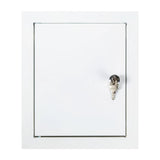 Access Panel Door Metal With Lock, White 150mm x 200mm by Akor
