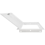 Access Panel Door Metal With Lock, White 200mm x 200mm by Akor