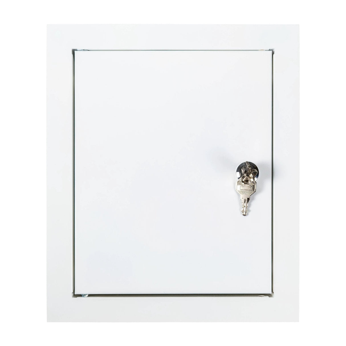 Access Panel Door Metal With Lock, White 200mm x 250mm by Akor