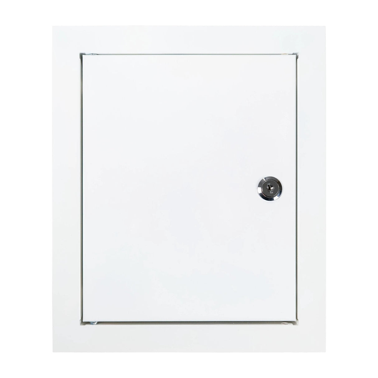 Access Panel Door Metal With Lock, White 200mm x 250mm by Akor