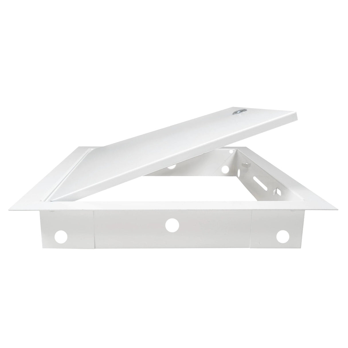 Access Panel Door Metal With Lock, White 200mm x 250mm by Akor