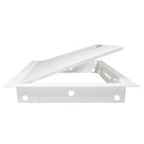 Access Panel Door Metal With Lock, White 200mm x 250mm by Akor