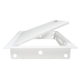 Access Panel Door Metal With Lock, White 200mm x 300mm by Akor