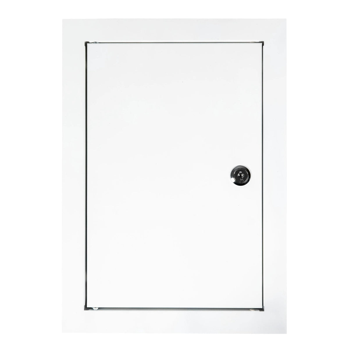 Access Panel Door Metal With Lock, White 200mm x 300mm by Akor