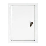 Access Panel Door Metal With Lock, White 200mm x 300mm by Akor