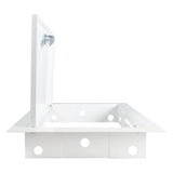 Access Panel Door Metal With Lock, White 200mm x 300mm by Akor