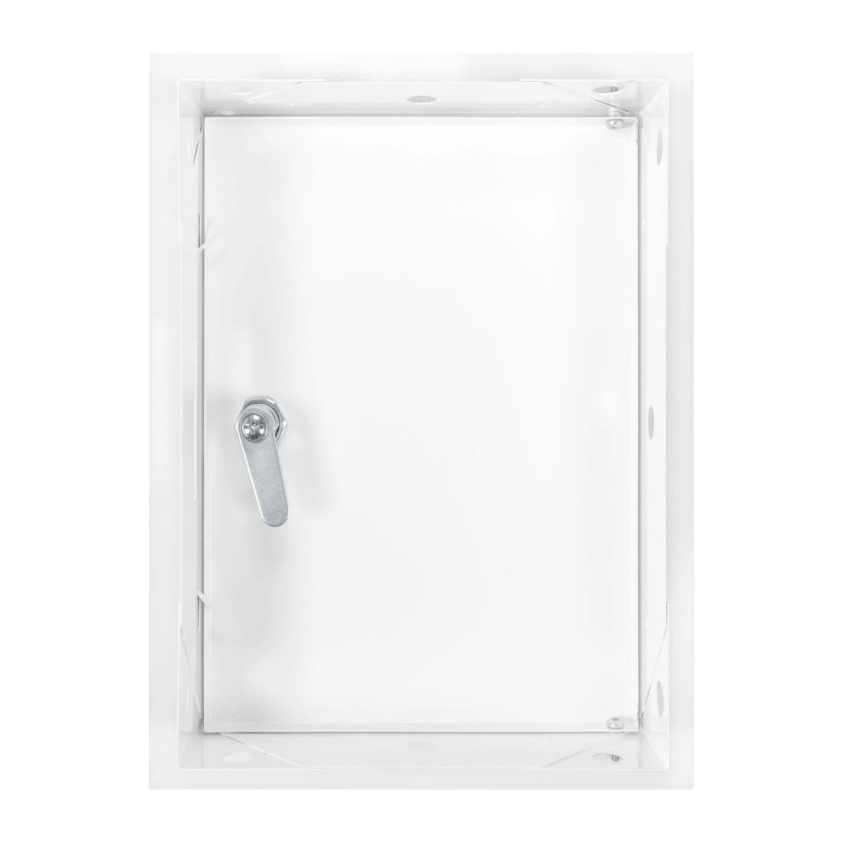 Access Panel Door Metal With Lock, White 200mm x 300mm by Akor