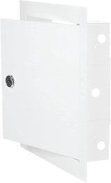 Access Panel Door Metal With Lock, White 300mm x 300mm by Akor