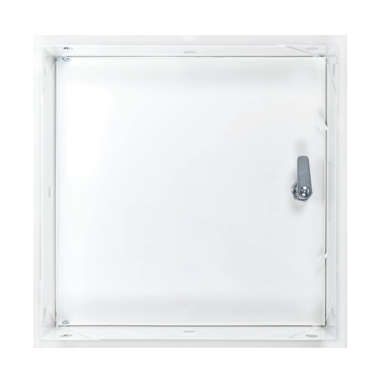 Access Panel Door Metal With Lock, White 400mm x 400mm by Akor
