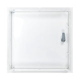 Access Panel Door Metal With Lock, White 400mm x 400mm by Akor