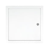 Access Panel Door Metal With Lock, White 500mm x 500mm by Akor