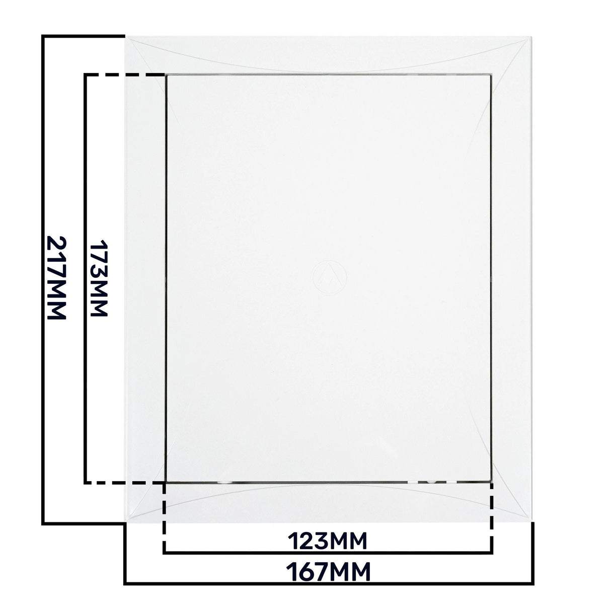 Access Panel Door PP, White 150mm x 200mm by Akor